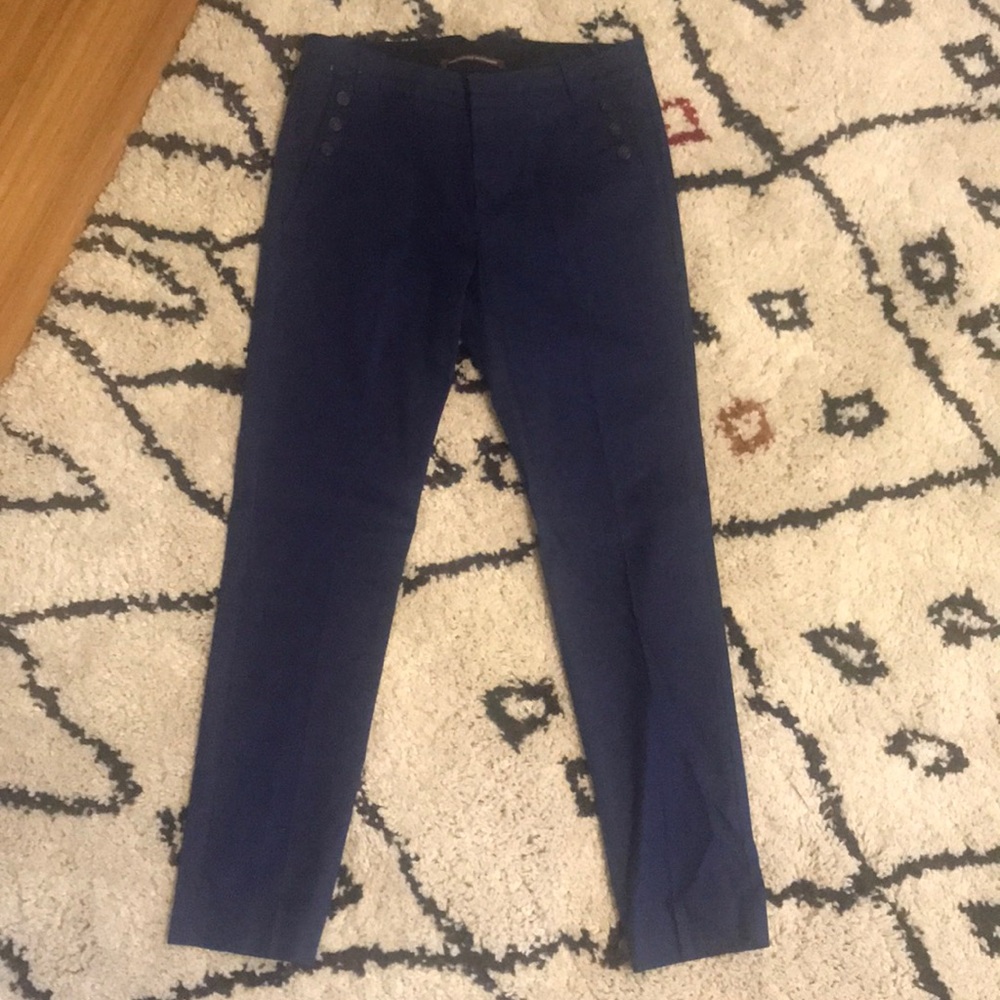 Comptoir des Cotonniers blue sailor pants 38/4